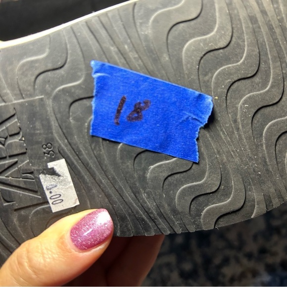 Zara Tan Platform Sandals Size 7.5 - Picture 11 of 11